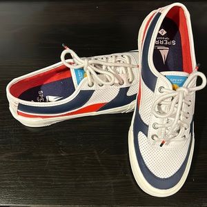 Sperry Red White & Blue Sneaker Women’s Size 9.5
